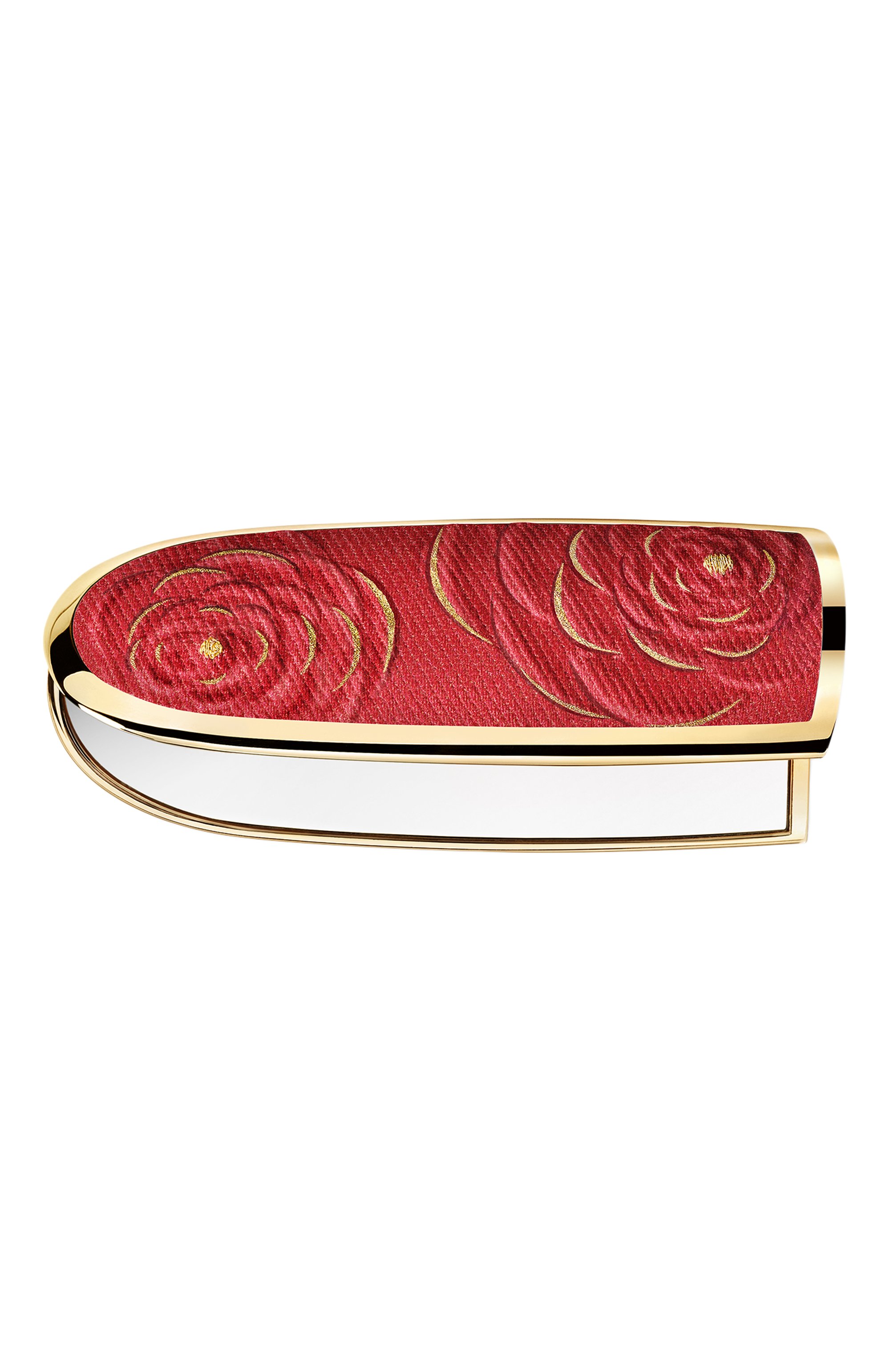 Футляр для губной помады rouge g blooming denim, оттенок алый бутон GUERLAIN цвета по цене 3870 руб., арт. G062395, фото 4 Футляр для губной помады rouge g blooming denim, оттенок алый бутон GUERLAIN, арт. G062395, фото 4