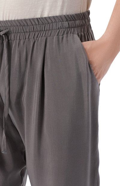 Брюки NEVER ENOUGH темно-серого цвета по цене 37550 руб., арт. 2B5M062-060/MPA020 W121, фото 5 Брюки NEVER ENOUGH, арт. 2B5M062-060/MPA020 W121, фото 5