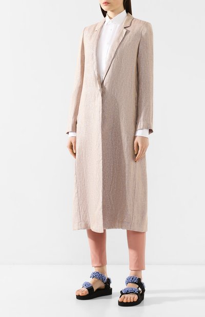 Пальто из смеси льна и вискозы FORTE_FORTE, арт. 7007, фото 3