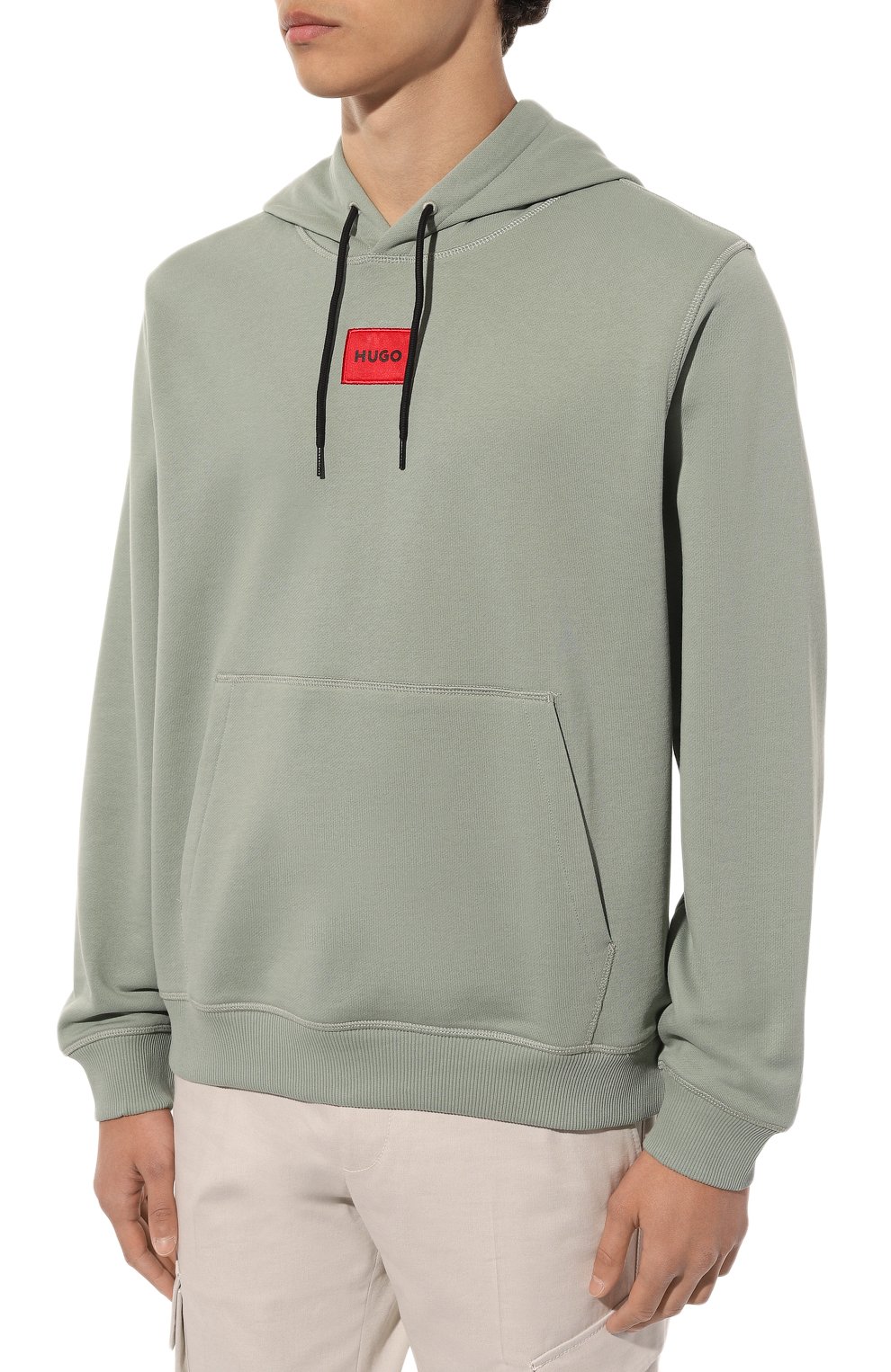 Хлопковое худи HUGO, арт. 50458700, фото 3