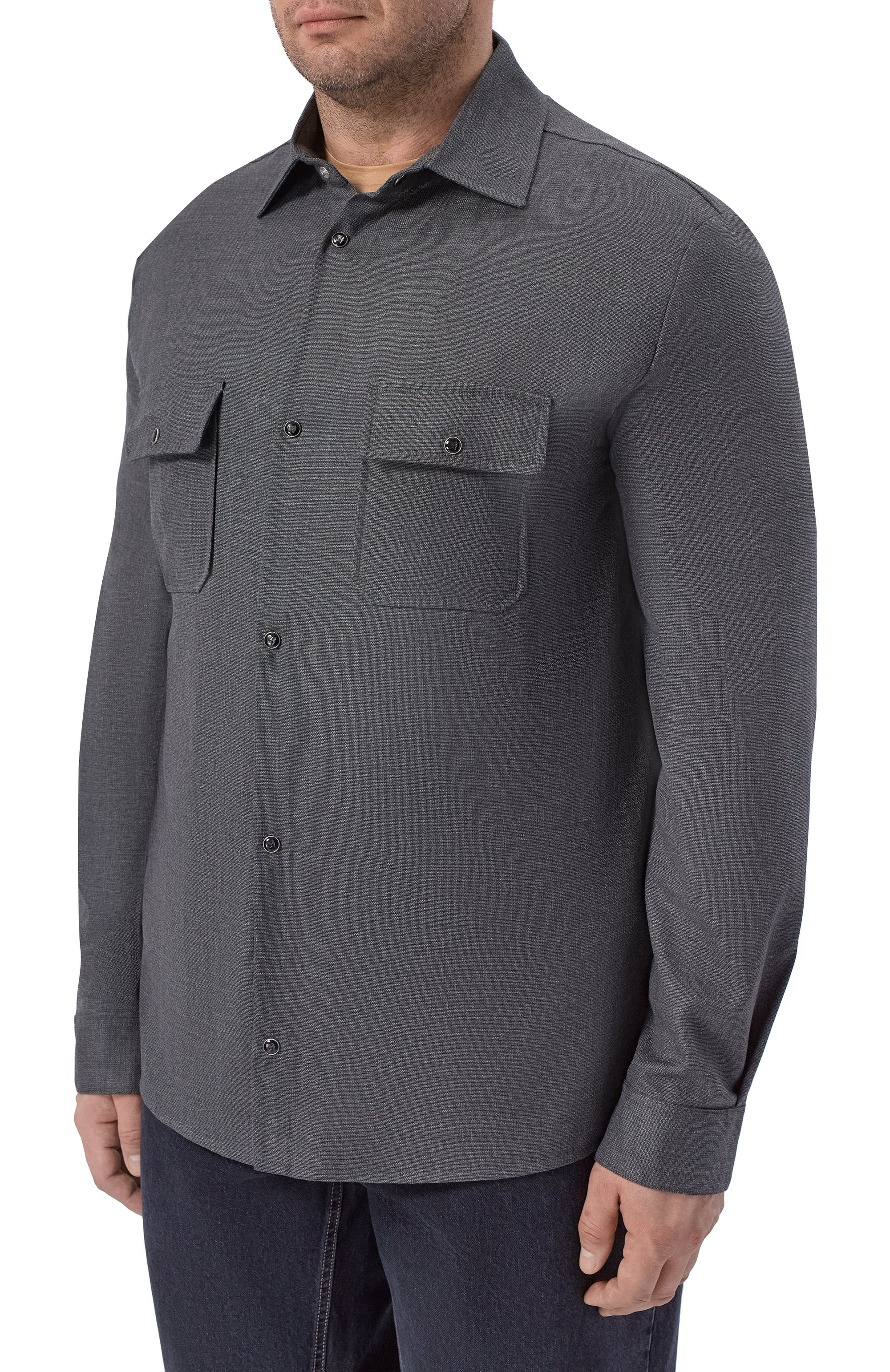 Шерстяная рубашка MARCO PESCAROLO, арт. NEXT/5318, фото 3