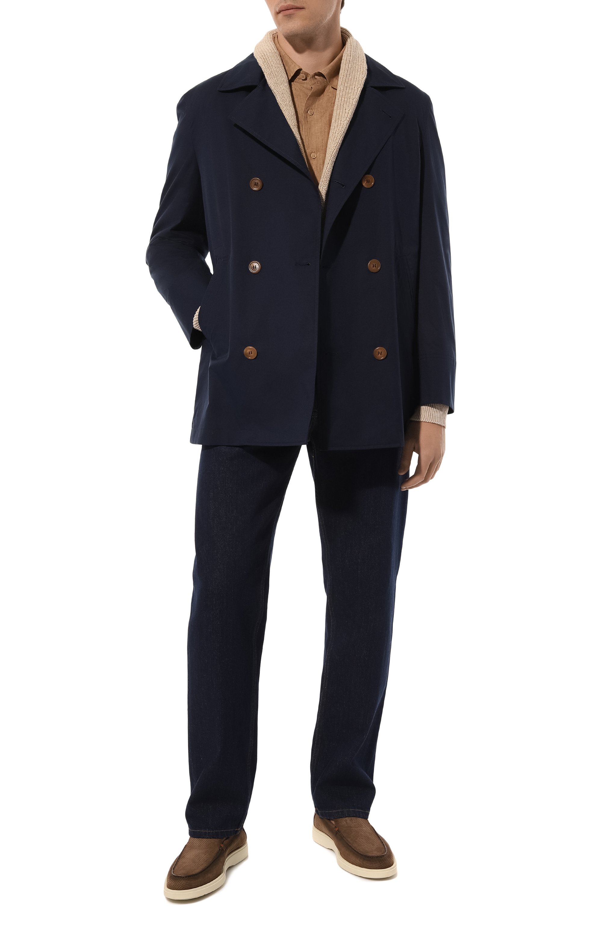 Хлопковый плащ BRUNELLO CUCINELLI, арт. MB4026188, фото 2