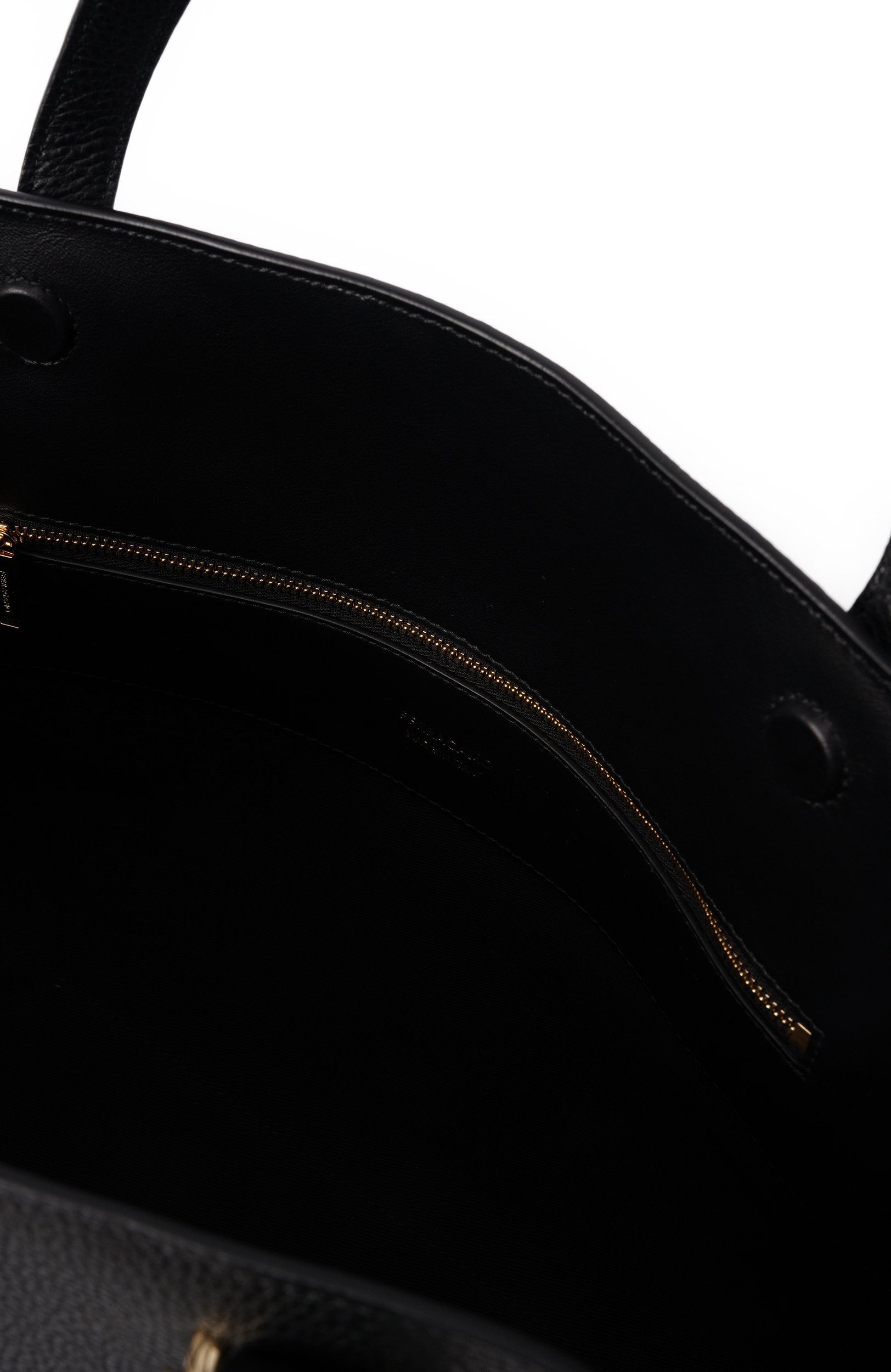 Сумка-тоут folded medium FERRAGAMO черного цвета по цене 190500 руб., арт. 21A580/789576, фото 5 Сумка-тоут folded medium FERRAGAMO, арт. 21A580/789576, фото 5