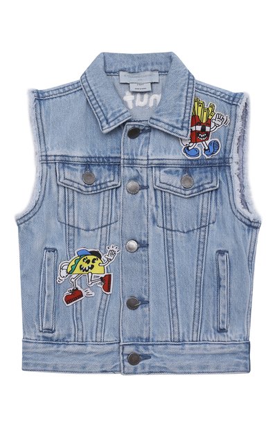 Джинсовый жилет STELLA MCCARTNEY, арт. TS2P42, фото 1