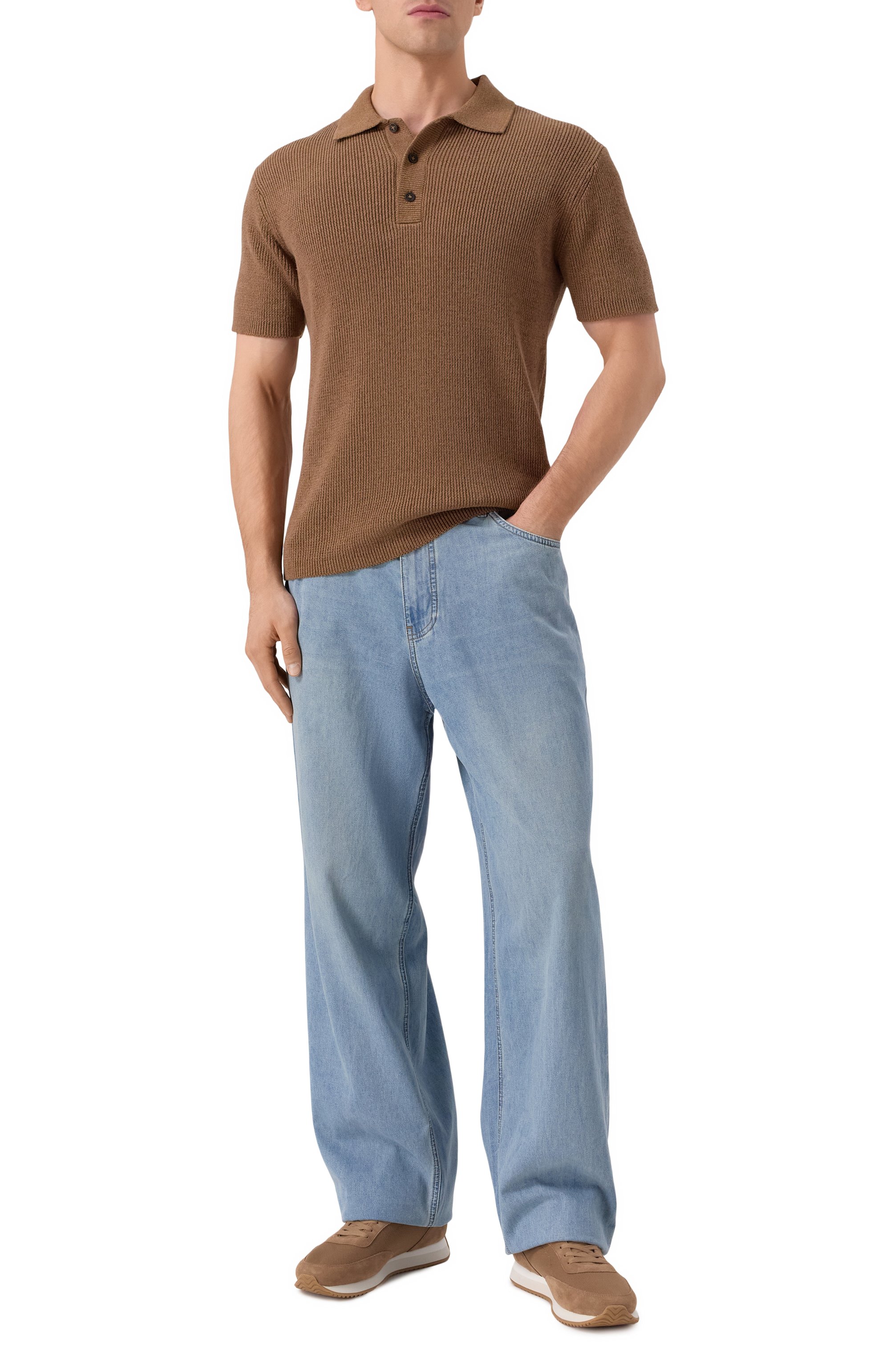 Комбинированные кроссовки 12 STOREEZ, арт. 129244, фото 2