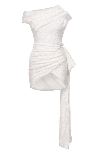 Женское платье с отделкой стразами SELF-PORTRAIT, арт. RS26002SBW