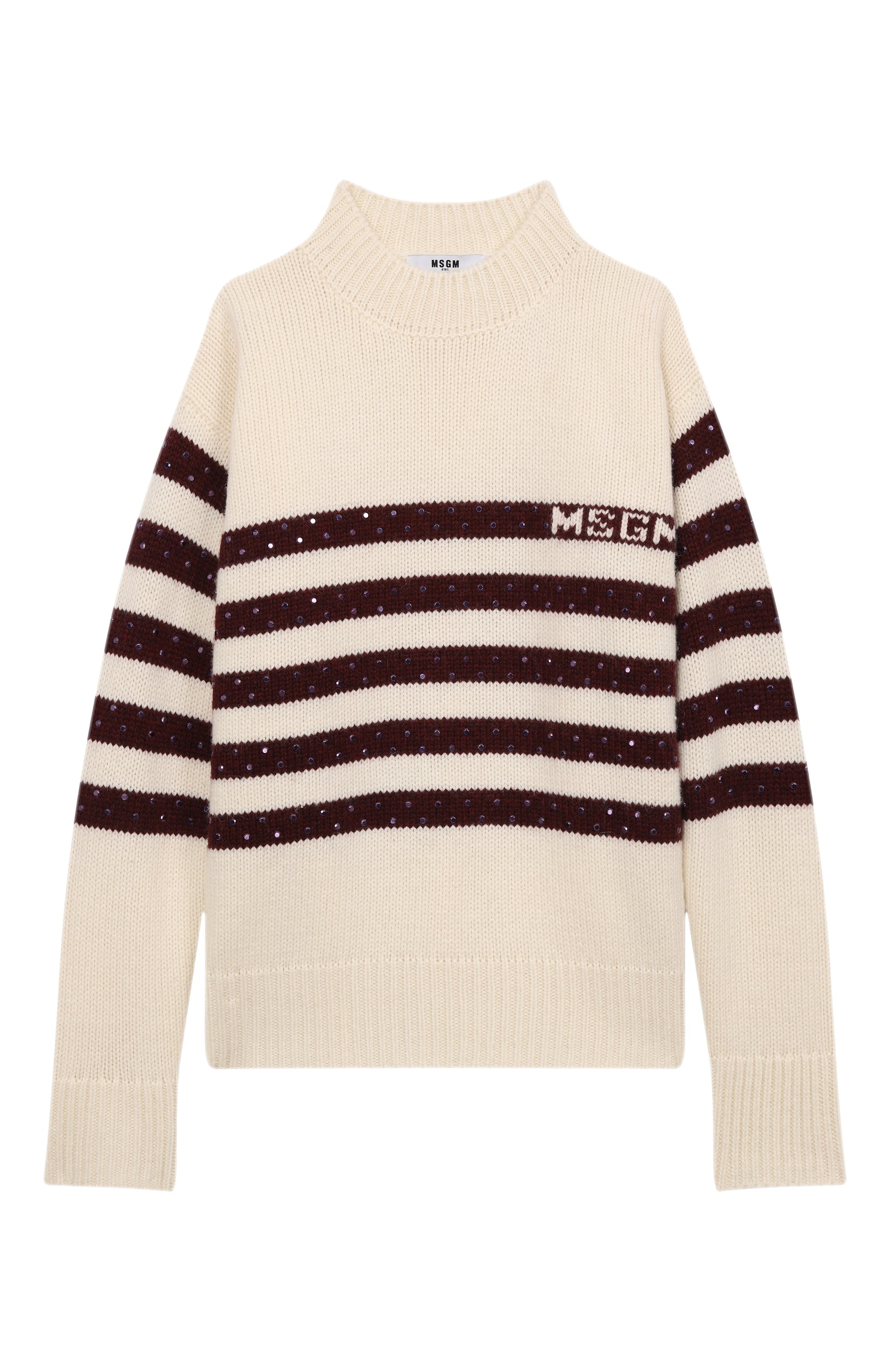 Шерстяной свитер MSGM KIDS, арт. F5MSJGJP082, фото 1