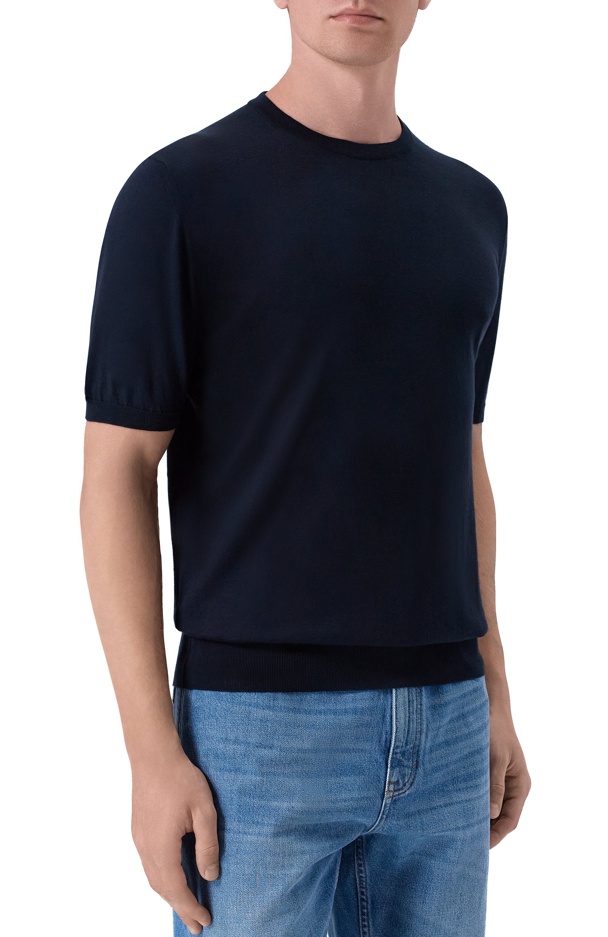 Хлопковый джемпер KITON, арт. UMKXX37, фото 3