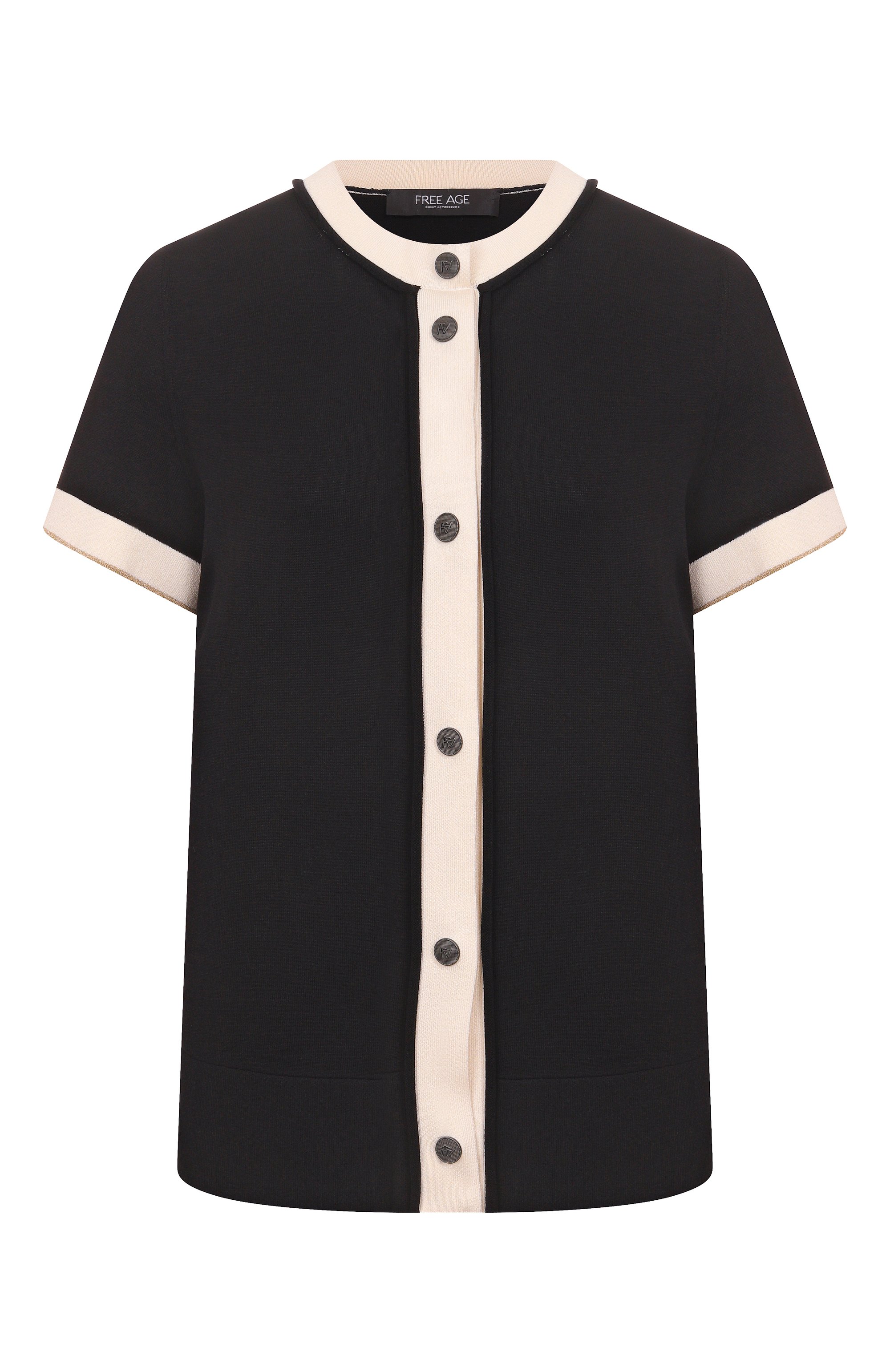 Кардиган из шелка и вискозы FREEAGE, арт. S25.JK112.6079.900, фото 1