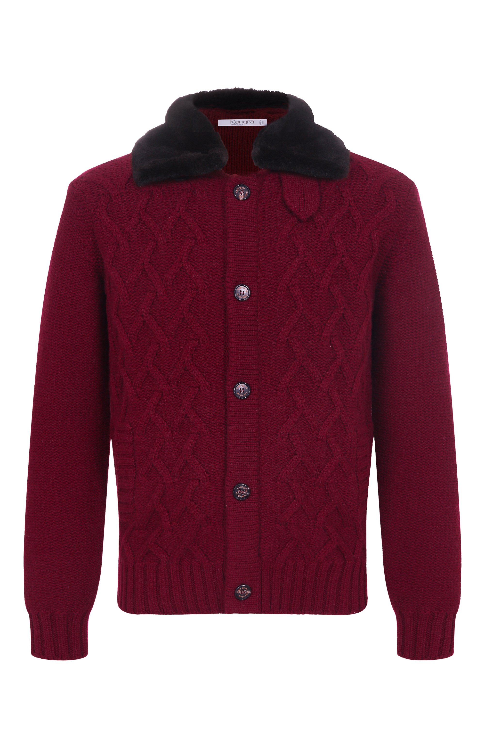 Кашемировый кардиган с отделкой из бобра KANGRA, арт. 9351/56 02, фото 1