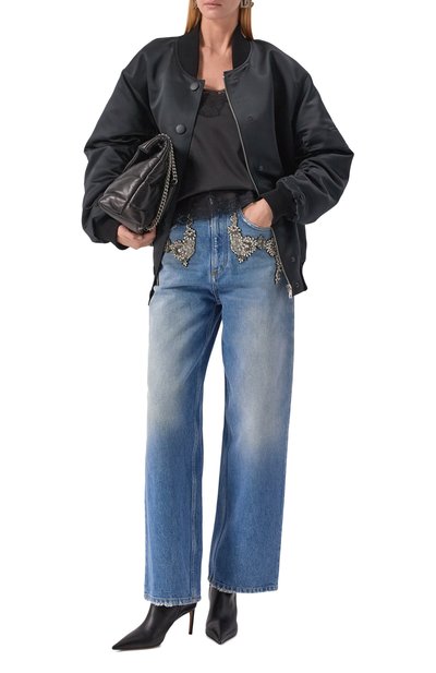 Кожаные ботильоны devotion 75 DOLCE & GABBANA, арт. CT1083/AP412, фото 3