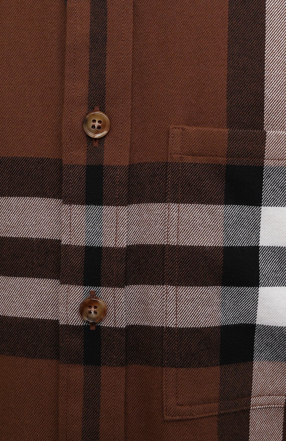 Хлопковая рубашка BURBERRY, арт. 8048675, фото 5