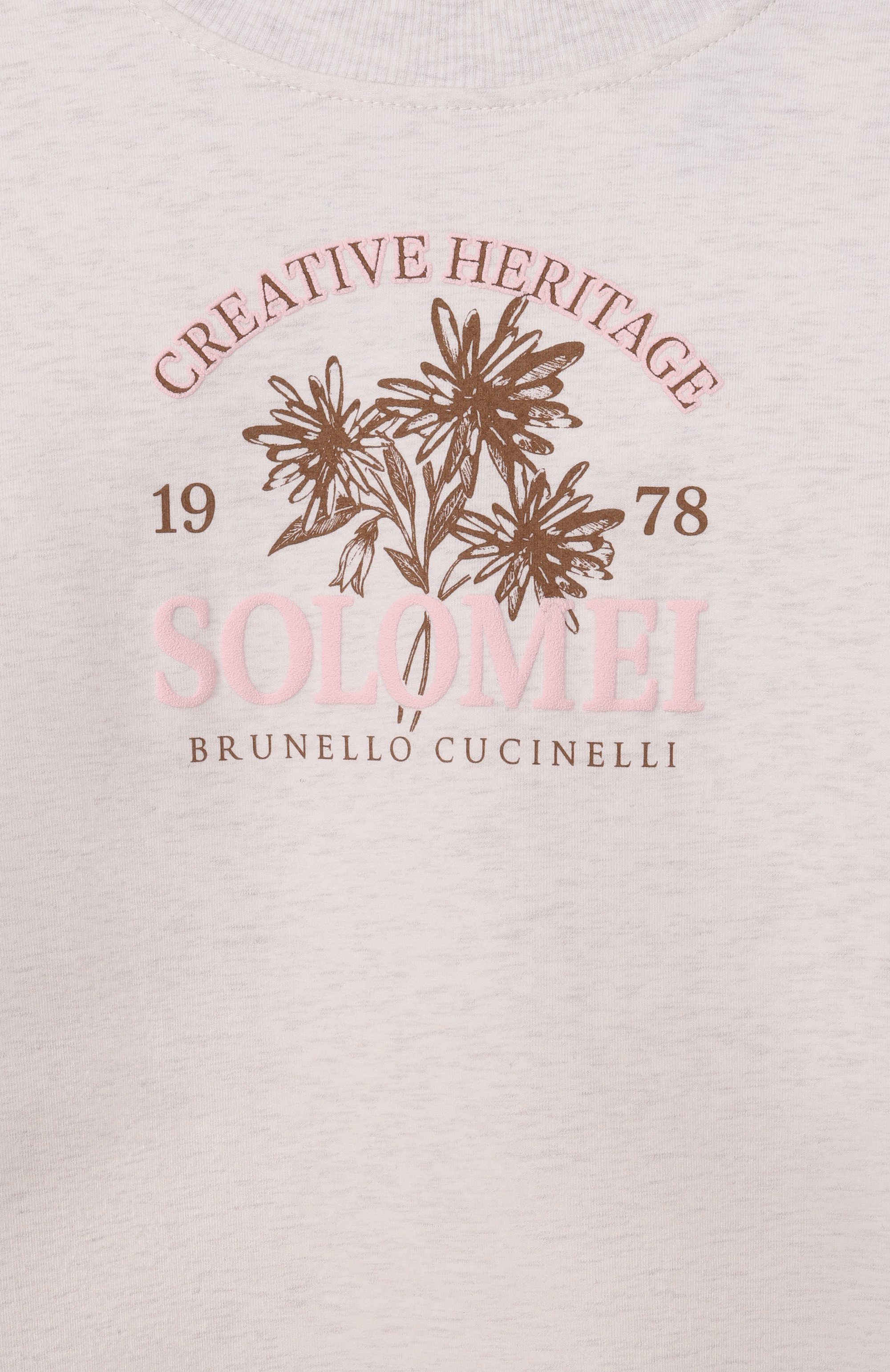 Хлопковый свитшот BRUNELLO CUCINELLI серого цвета по цене 56850 руб., арт. BH827E305C, фото 3 Хлопковый свитшот BRUNELLO CUCINELLI, арт. BH827E305C, фото 3