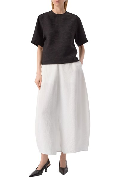 Шелковая юбка TOTEME, арт. 252-WRB0275-FB0368, фото 2