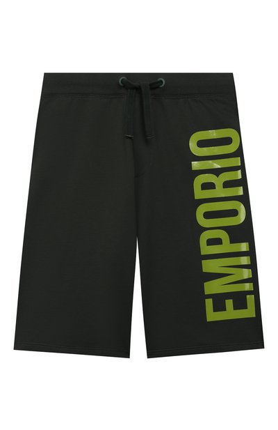Комплект из хлопковой футболки и шорт EMPORIO ARMANI, арт. 3G4VJ1/4J09Z, фото 5