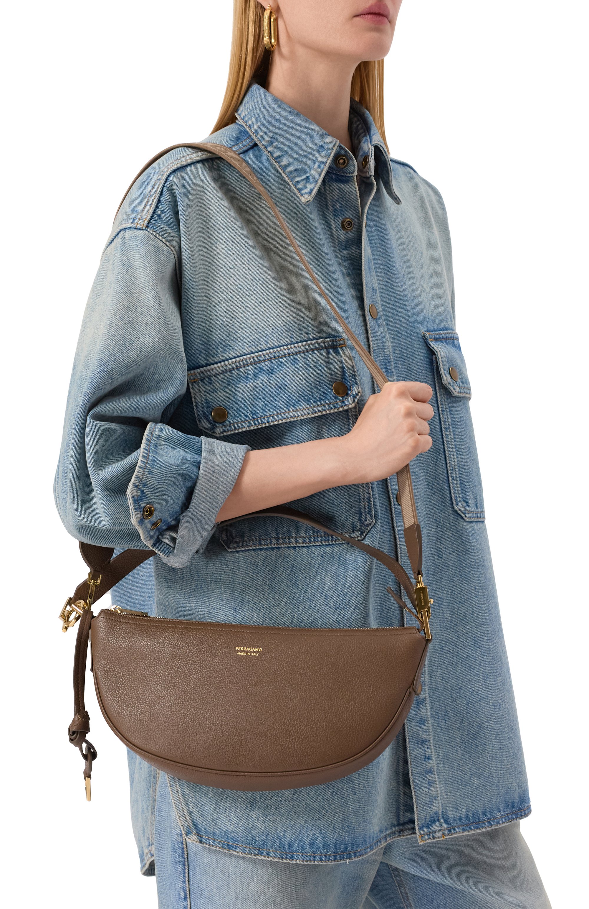 Сумка hobo small FERRAGAMO, арт. 219873/781656, фото 2