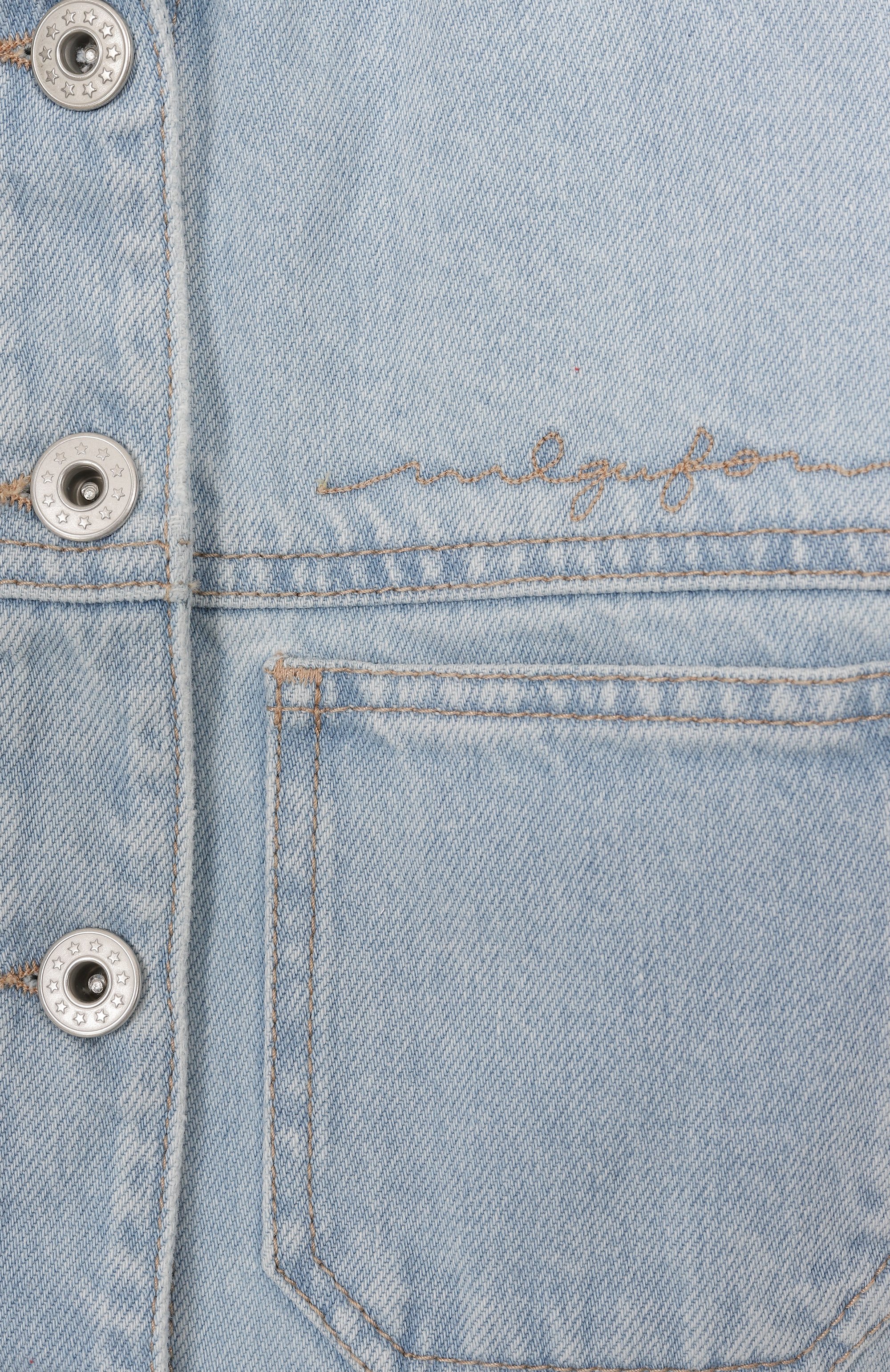 Джинсовая куртка IL GUFO, арт. P25GR232J0052/5A-8A, фото 3