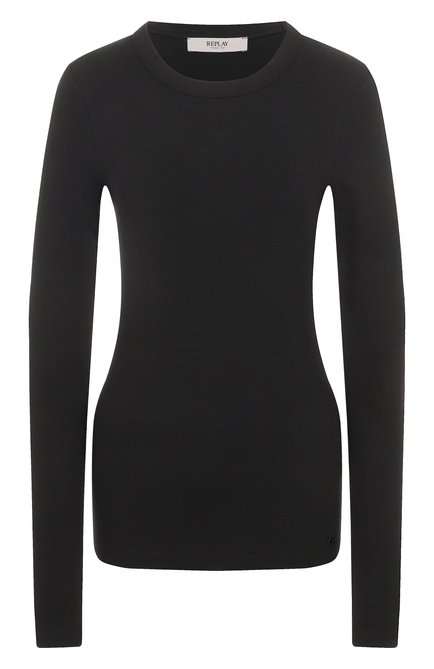Женская хлопковый лонгслив REPLAY, арт. W3414A.000.23970