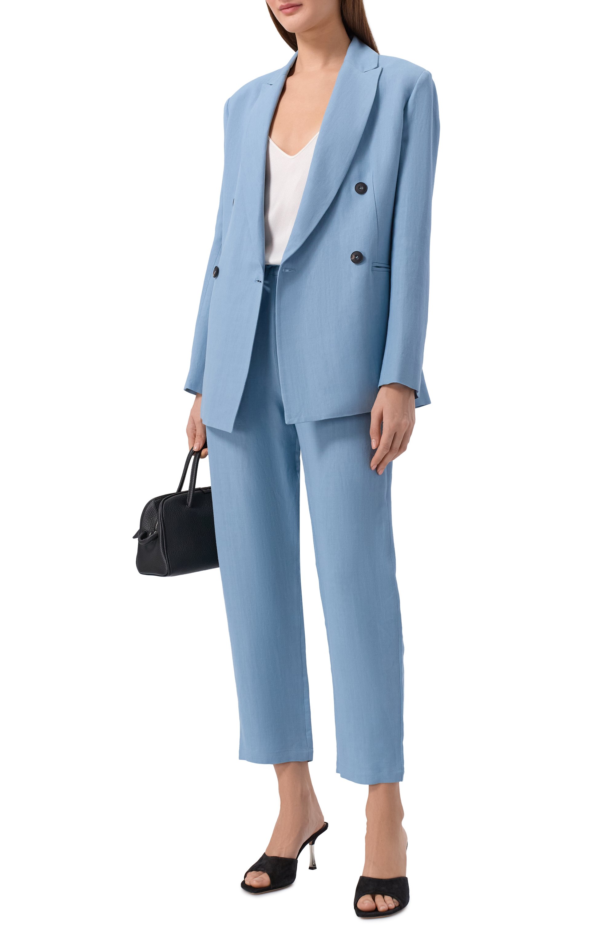 Жакет из вискозы и льна ANTONELLI FIRENZE, арт. M3128Q/935, фото 2