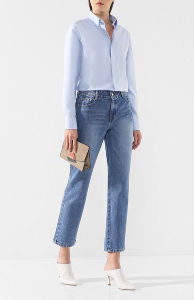 Хлопковая рубашка ACNE STUDIOS, арт. 21Z173/W, фото 2