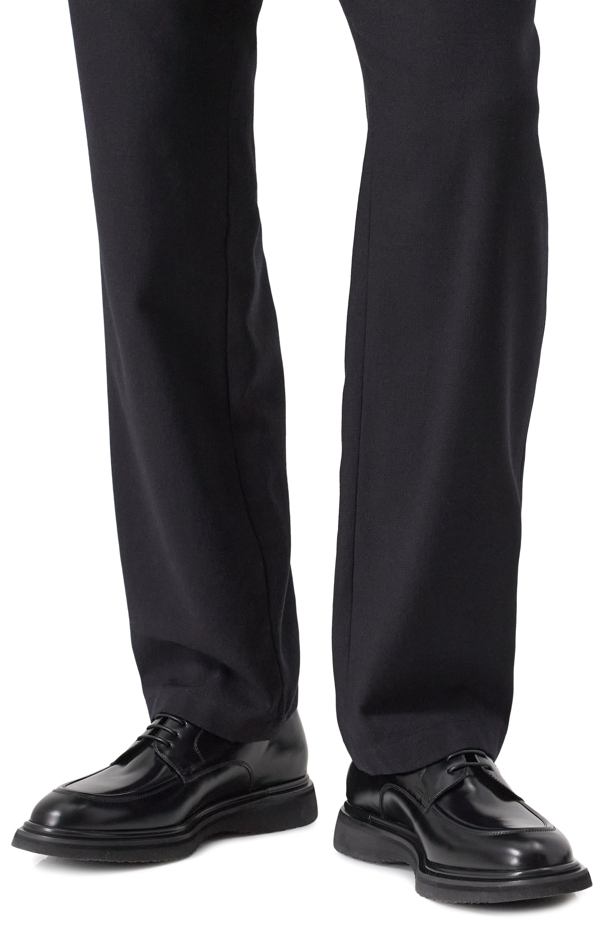 Кожаные дерби BLU BARRETT черного цвета по цене 61550 руб., арт. CITY354-005, фото 3 Кожаные дерби BLU BARRETT, арт. CITY354-005, фото 3