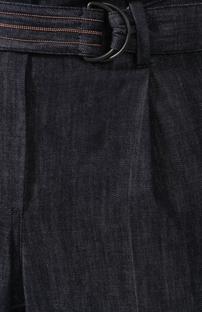 Джинсы с поясом BRUNELLO CUCINELLI темно-синего цвета по цене 125500 руб., арт. M0F28P5449, фото 5 Джинсы с поясом BRUNELLO CUCINELLI, арт. M0F28P5449, фото 5