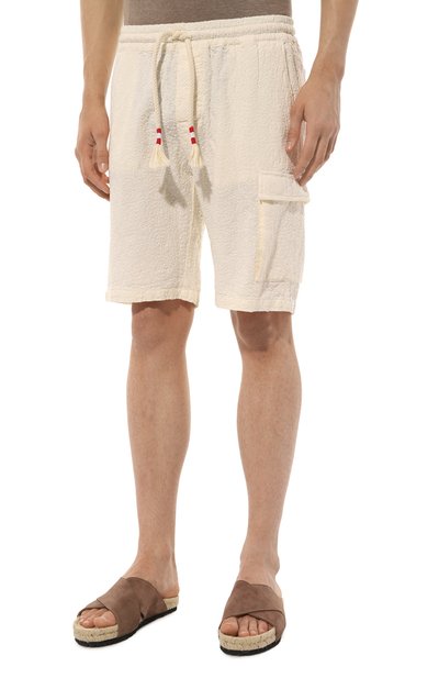 Льняные шорты MC2 SAINT BARTH, арт. STBM/MARSEILLE/00844F, фото 3