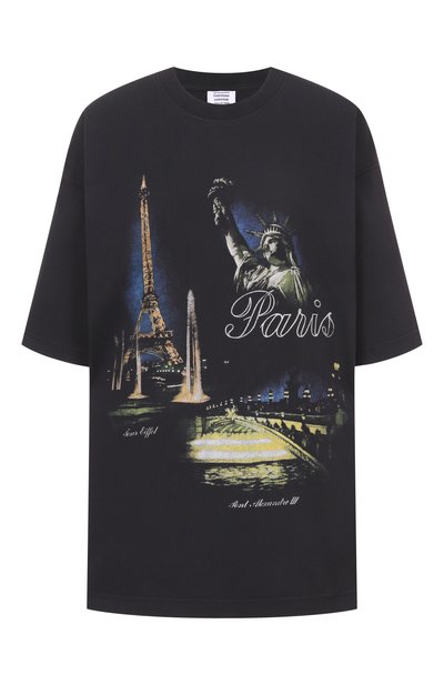 Женская хлопковая футболка VETEMENTS, арт. ME76TR244B/1200 LIGHT JERSEY