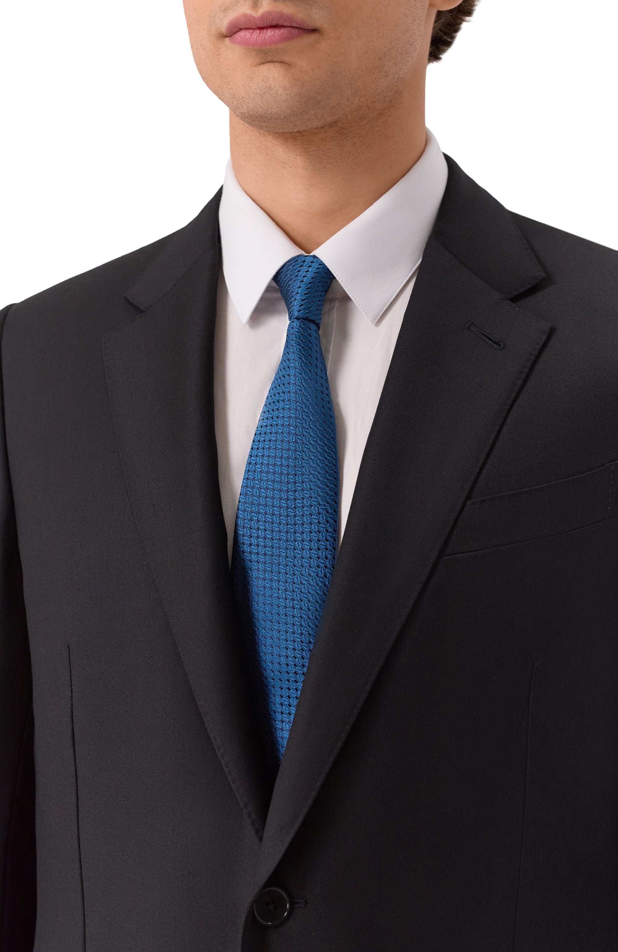 Шелковый галстук CANALI, арт. 18/HJ04331, фото 2