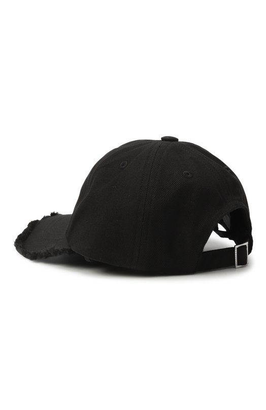 Хлопковая бейсболка Jacquemus 23EACU00452/AW00092 Чёрный  23EACU00452/AW00092 Фото 2