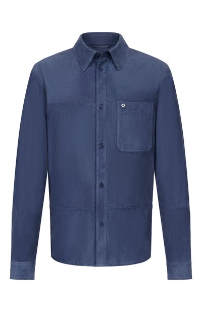 Мужская замшевая рубашка STEFANO RICCI, арт. M7J6100352/SUEJS3_001