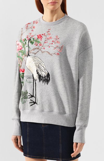 Хлопковый пуловер ALEXANDER MCQUEEN, арт. 558757/QMZ08, фото 3