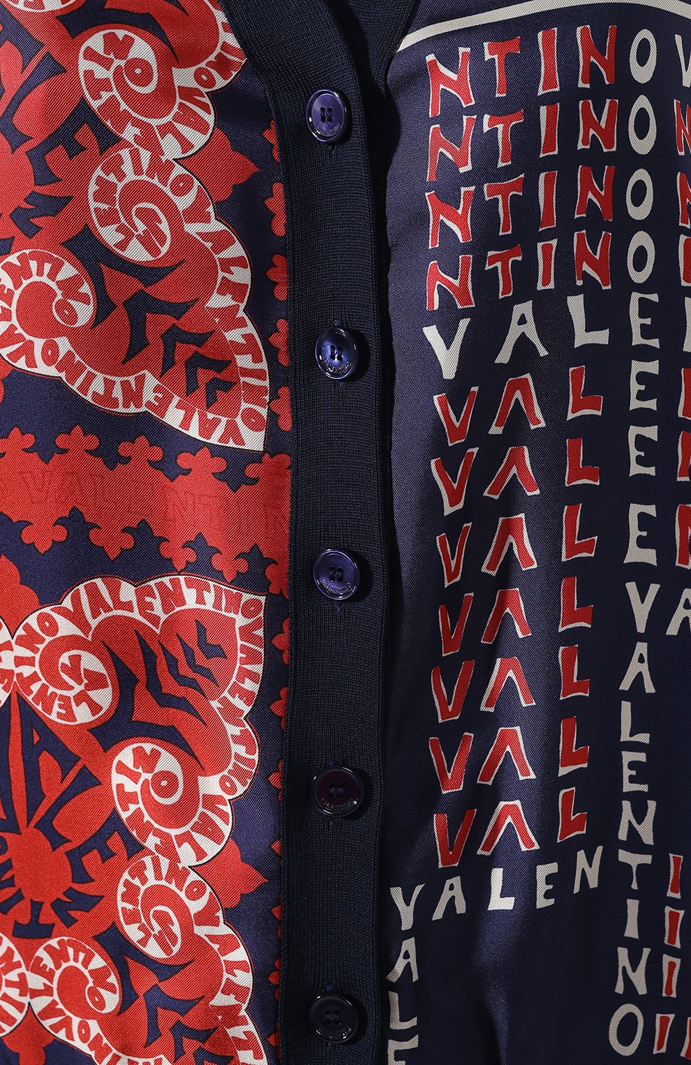 Кардиган из смеси шелка и шерсти VALENTINO, арт. RB3KA00BDCG, фото 5