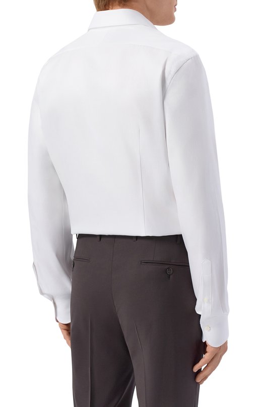 Хлопковая сорочка Van Laack VL-MIVARA-LSF/150295 Белый  VL-MIVARA-LSF/150295 Фото 4