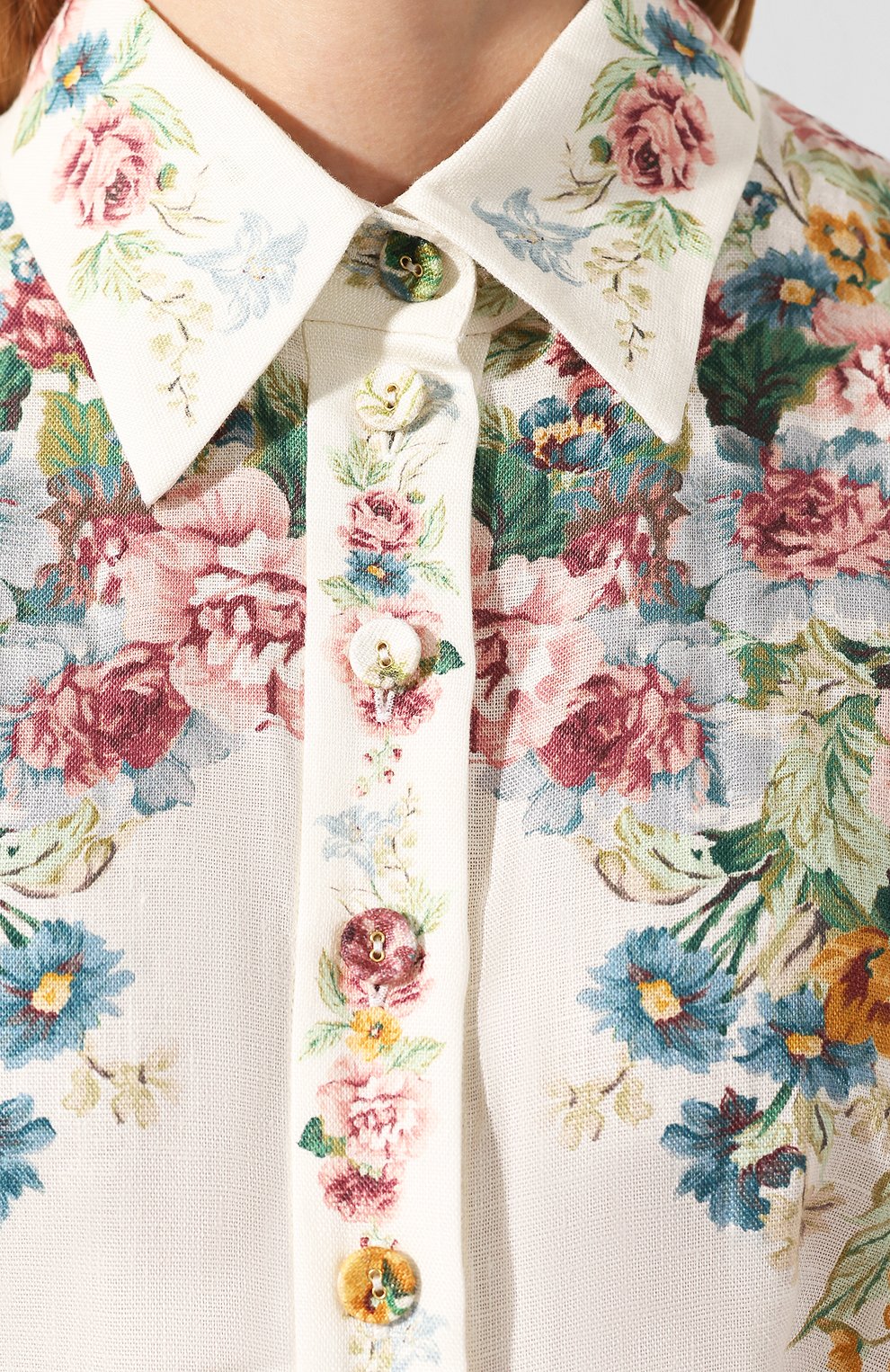 Льняное платье ZIMMERMANN, арт. 8181DWAV, фото 5