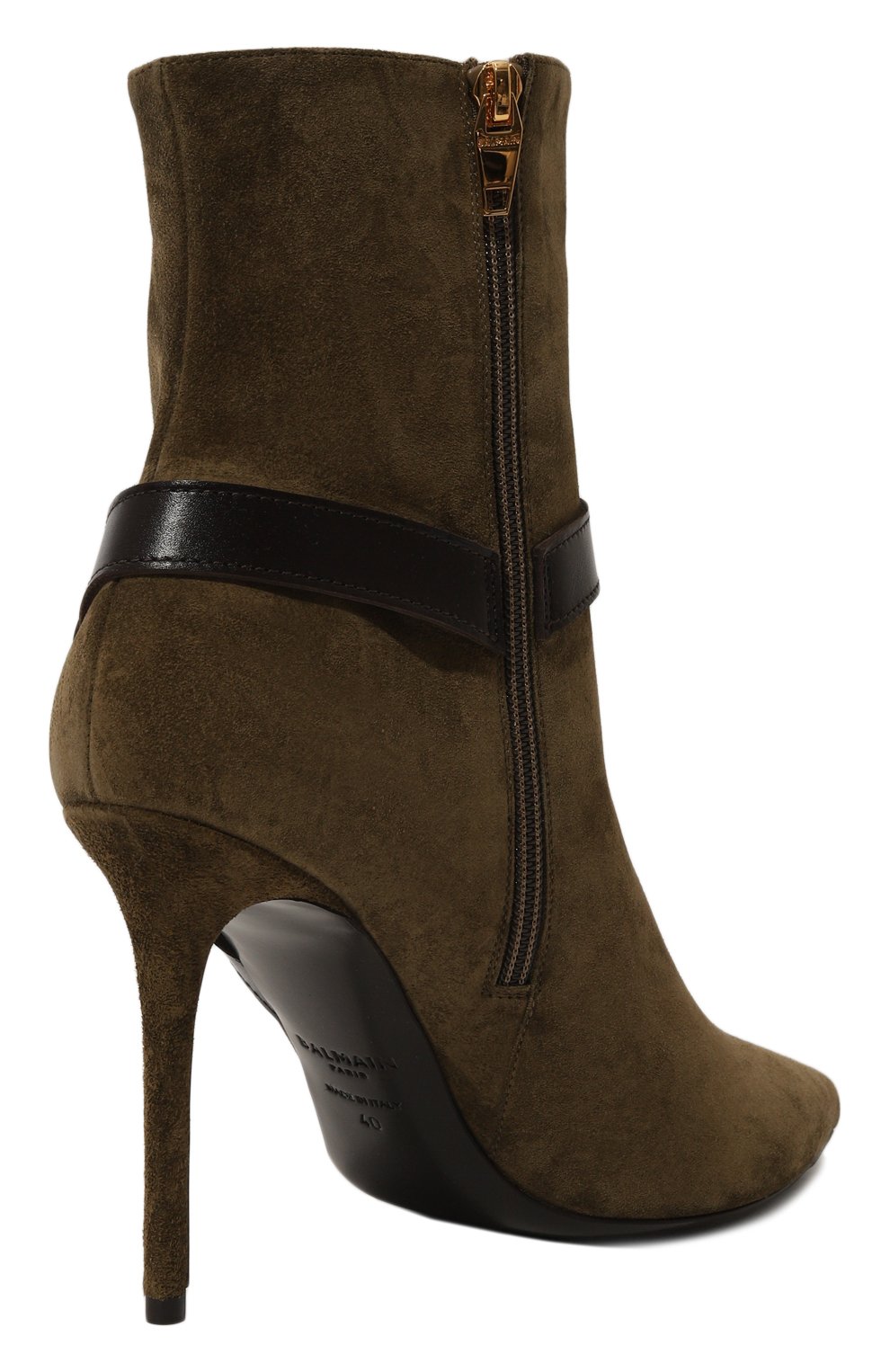 Замшевые ботильоны eva 95 BALMAIN, арт. DN0TE012/LSAL, фото 5