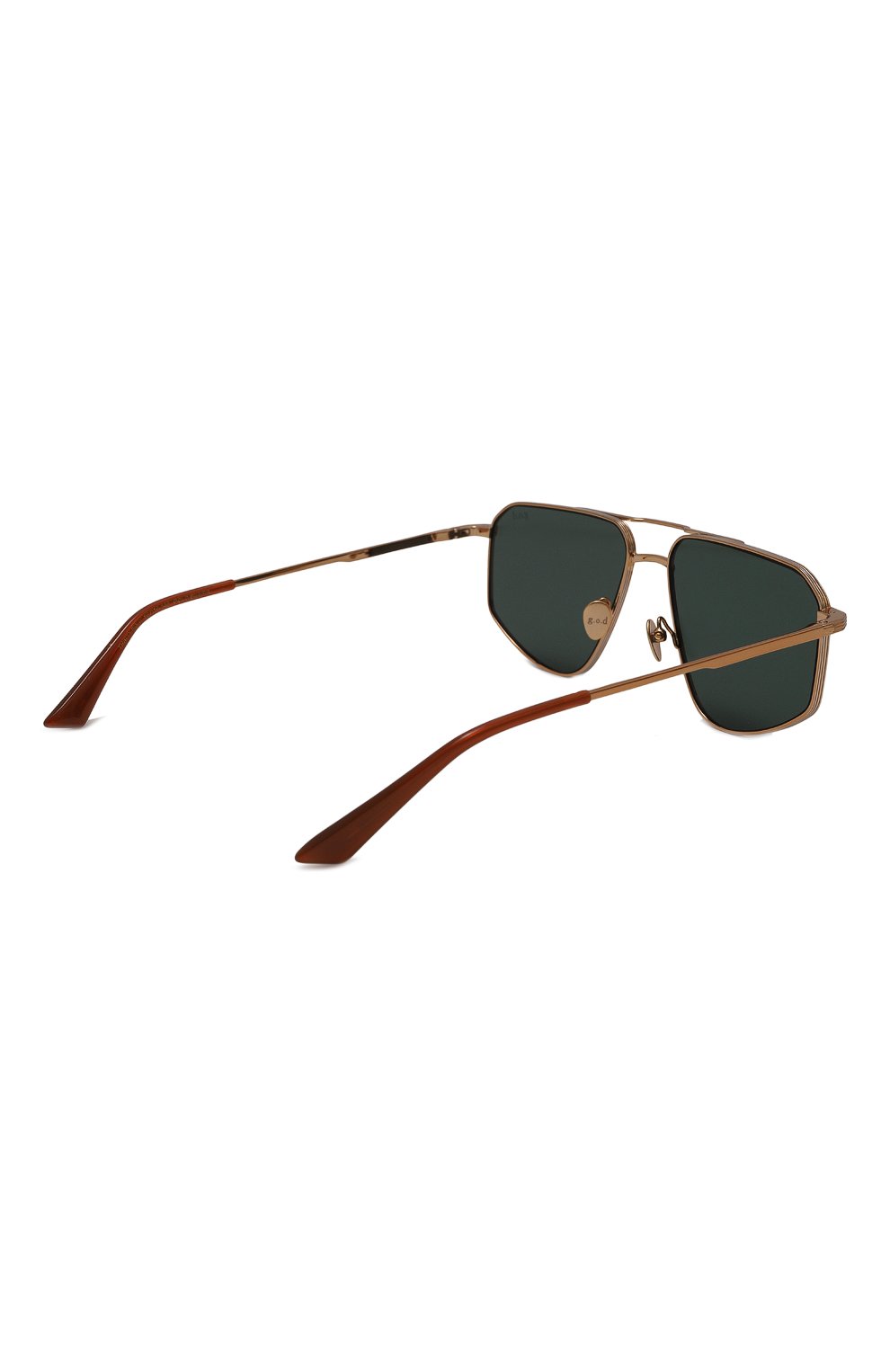 Солнцезащитные очки G.O.D. EYEWEAR, арт. THIRTY SIX II G0LD SILVER/GREEN, фото 5