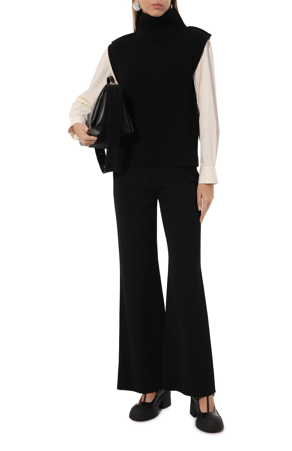 Брюки из вискозы OFF-WHITE, арт. 0WC0012F24FAB001, фото 2