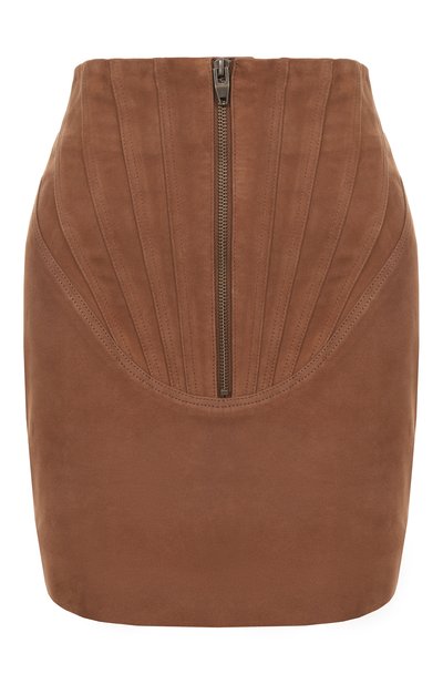 Женская замшевая юбка ZEYNEP ARCAY, арт. SS25SK06