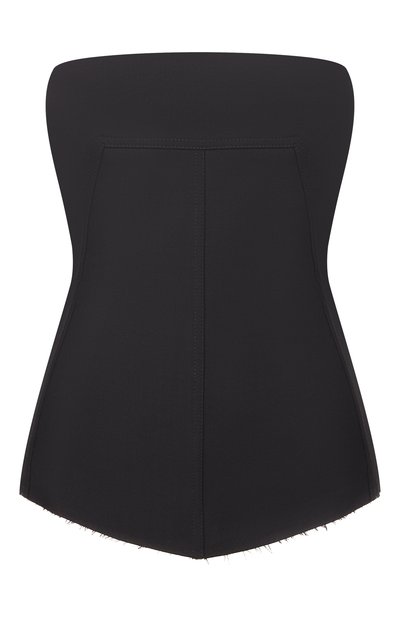 Женский шерстяной топ-корсет RICK OWENS, арт. RP02F5127/WST