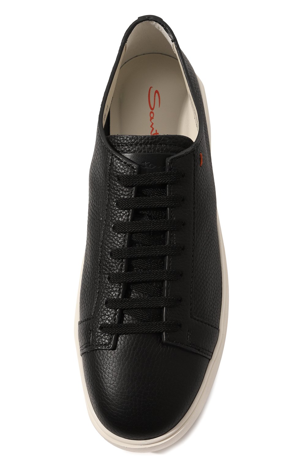 Кожаные кеды cleanic SANTONI, арт. MBCD21571BARCSB4N01, фото 6