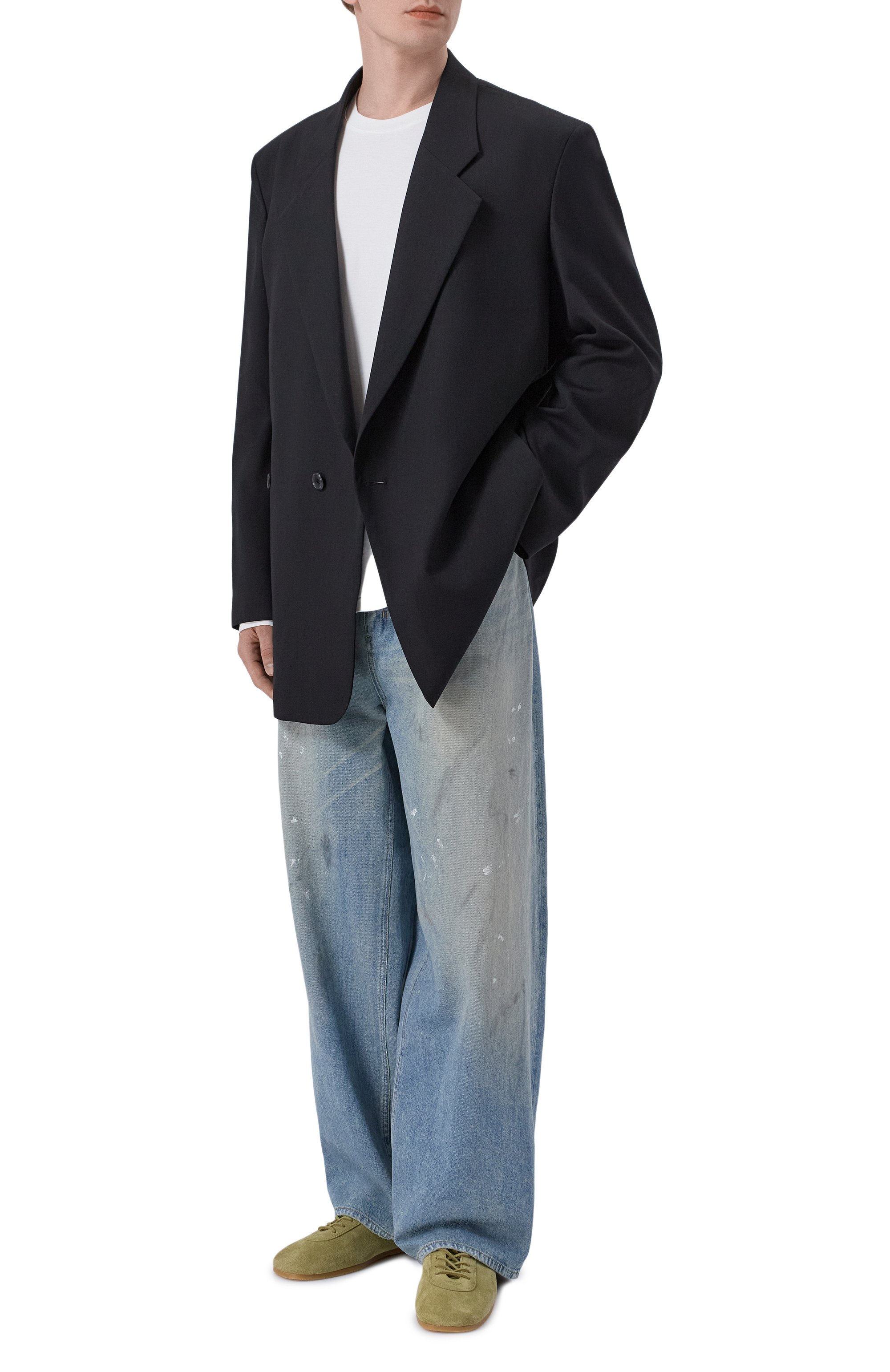 Хлопковый лонгслив ATTACHMENT, арт. AJ61-047, фото 2