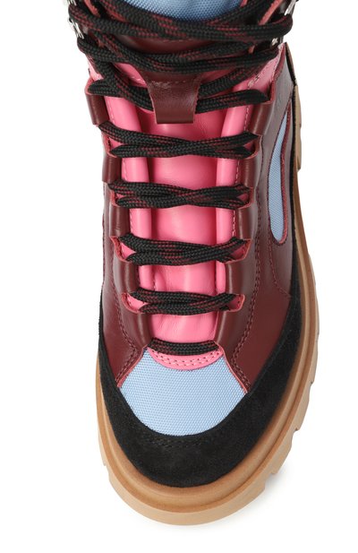 Комбинированные ботинки MARNI, арт. 82065/28-35, фото 4