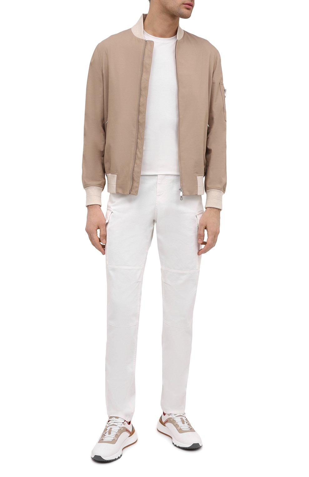 Комбинированные кроссовки BRUNELLO CUCINELLI, арт. MZUTBH0255, фото 2