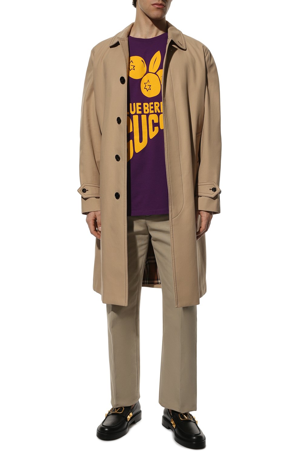 Хлопковая футболка GUCCI, арт. 616036/XJDWE, фото 2