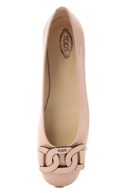 Кожаные балетки TOD’S, арт. XXW06D0EB40SFK, фото 5