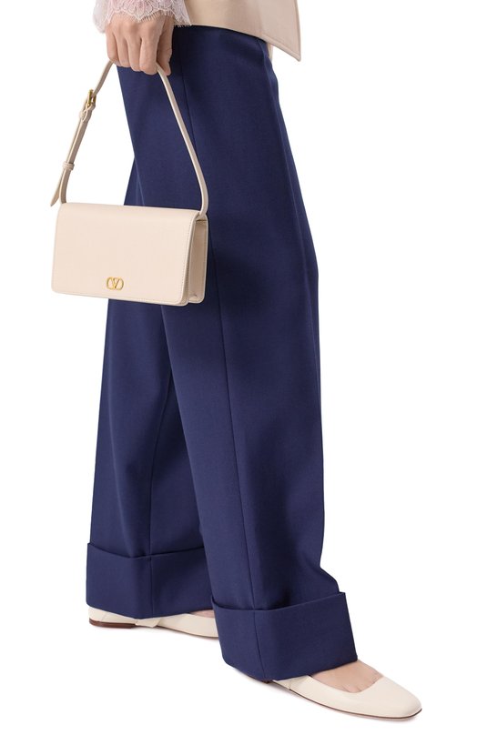 Сумка VLogo Signature mini Valentino 8W2P0AK8/SNP Кремовый  8W2P0AK8/SNP Фото 2