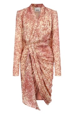 Платье из вискозы и шелка ISABEL MARANT, арт. 25PR00648FE/C1J06I, фото 1
