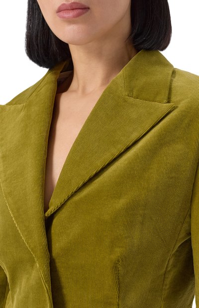 Вельветовый жакет BOTROIS хаки цвета по цене 37900 руб., арт. SKU46643304, фото 5 Вельветовый жакет BOTROIS, арт. SKU46643304, фото 5