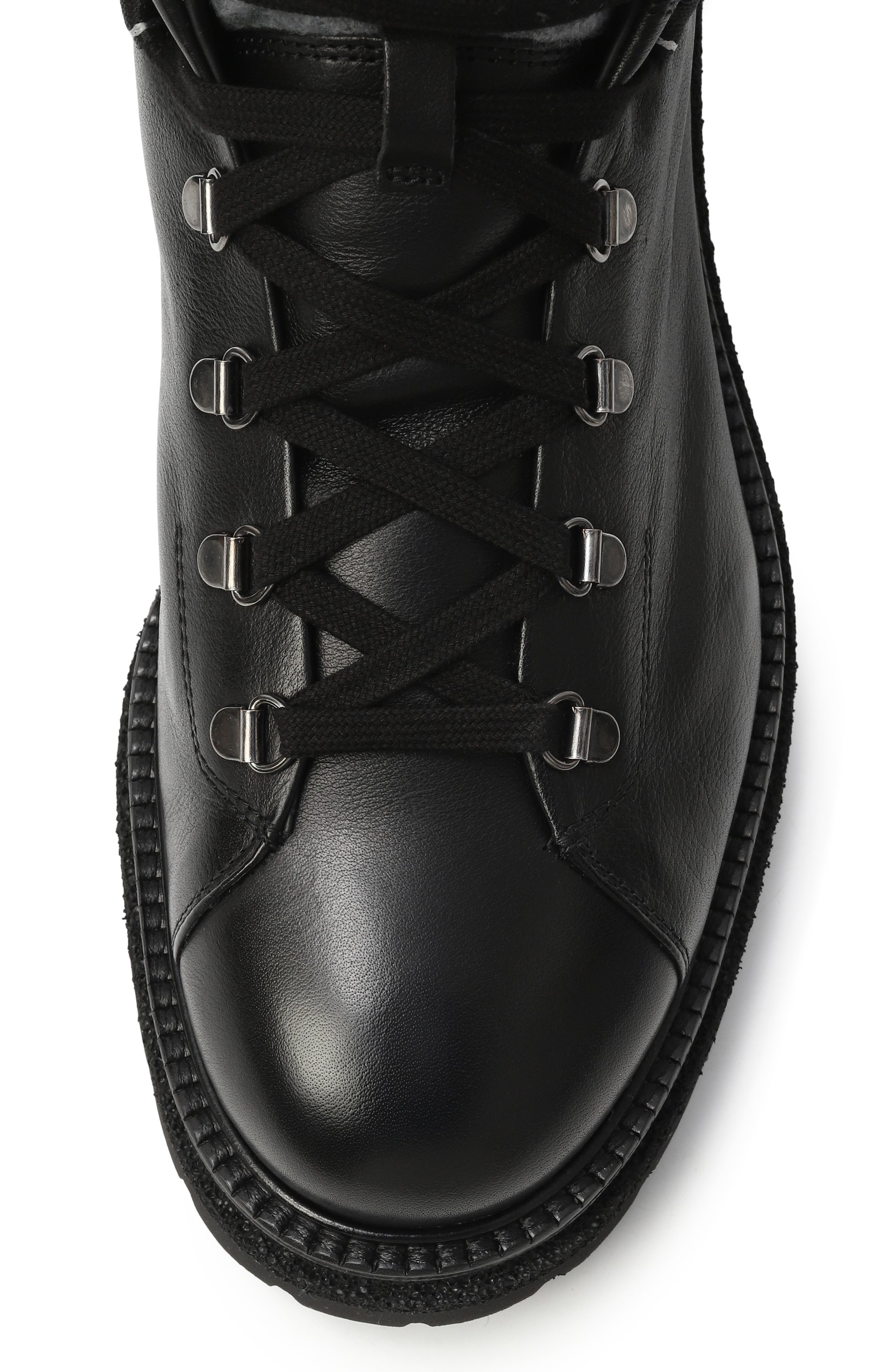 Кожаные ботинки CAMERLENGO черного цвета по цене 68150 руб., арт. 16820/FRIEND/0XF0RD M0NT0NE, фото 6 Кожаные ботинки CAMERLENGO, арт. 16820/FRIEND/0XF0RD M0NT0NE, фото 6